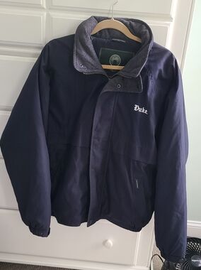 Weatherproof Navy Blue Duke University Embroidered Jacket